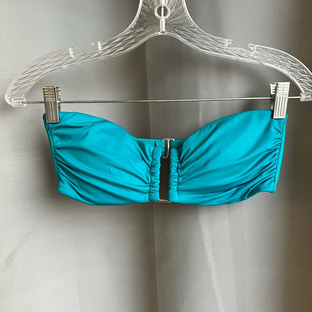 Mossimo Supply Co. Teal Bikini Top